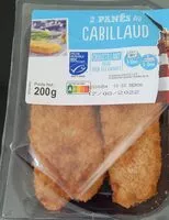 Mängden socker i Panés au cabillaud