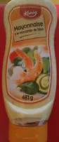 Mängden socker i Mayonnaise à la moutarde de Dijon