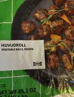 Mängden socker i Huvudroll Vegetable Balls Frozen