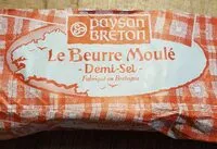 Mängden socker i LE BEURRE MOULÉ DEMI SEL