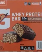Mängden socker i Gatorade whey protein bar