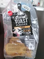 Mängden socker i Borrel Toast klassiek knoflook