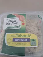 Mängden socker i Taboulé oriental