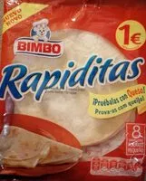 Mängden socker i Bimbo rapiditas