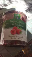 Mängden socker i confiture framboise