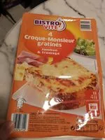 Mängden socker i Croque monsieur gratiné
