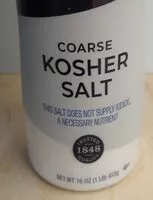 Mängden socker i Coarse kosher salt
