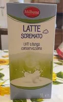 Mängden socker i Latte scremato
