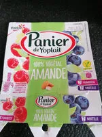 Mängden socker i panier Yoplait 100 %vegetal amande