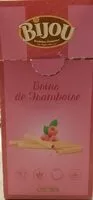 Mängden socker i Brins de framboise