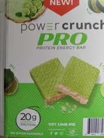 Mängden socker i Power Crunch Pro Key Lime Pie