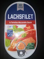 Mängden socker i Lachsfilet in Tomaten-Mozzarella-Sauce