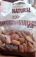 Mängden socker i Almendra natural