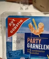 Mängden socker i Party Garnelen