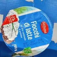 Mängden socker i Fiocchi di latte