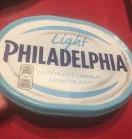 Mängden socker i Philadelphia light