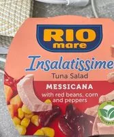 Mängden socker i Insalatissime tuna salad - Messicana