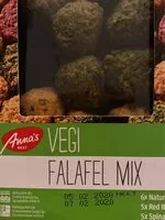 Mängden socker i Falafel mix