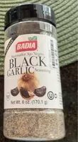 Mängden socker i Black, garlic seasoning