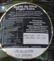 Mängden socker i Aceite de oliva virgen extra