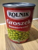 Mängden socker i Groszek konserwowy