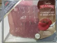 Mängden socker i Carpaccio di bresaola