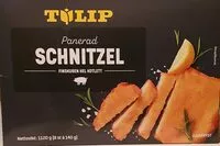 Mängden socker i Schnitzel panerad