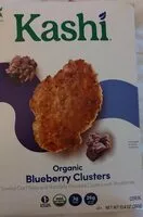 Mängden socker i Organic Blueberry Clusters Cereal