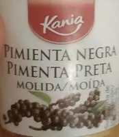 Mängden socker i Pimienta negra