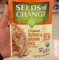Mängden socker i Organic quinoa & Brown rice with garlic