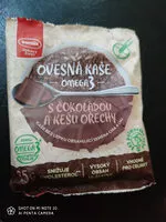Ovesná kaše s čokoládou a kešu ořechy