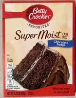 Mängden socker i Chocolate Fudge Cake Mix