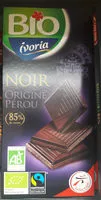 Mängden socker i chocolat noir Pérou
