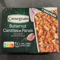 Mängden socker i Butternut carottes et Panais