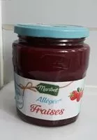 Mängden socker i Allégée fraises