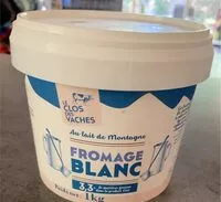Mängden socker i Fromage blanc 3,3%