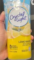 Mängden socker i Crystal light lemonades