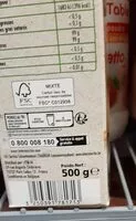 Mängden socker i Pure canne en poudre