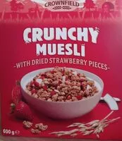 Mängden socker i Crunchy muesli