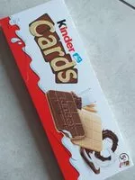 Mängden socker i Kinder Cards