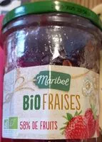 Mängden socker i Confiture de fraises bio