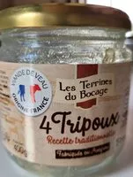 Mängden socker i 4 Tripoux