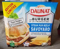 Mängden socker i le burger à la française,steak pur boeuf  savoyard