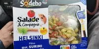Mängden socker i Salade Helsinki