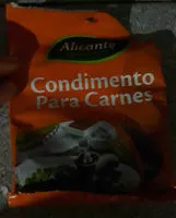 Mängden socker i Condimento para carnes