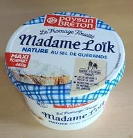 Mängden socker i Madame loÏk