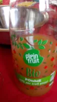 Mängden socker i pomme 100% fruit pressé