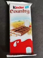 Mängden socker i Kinder Country