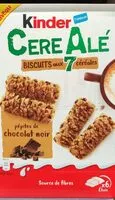 Mängden socker i CereAlé pépites de chocolat noir