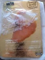 Mängden socker i Sjörapport Cold-Smoked Salmon